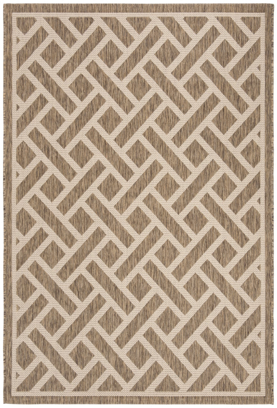 BROWN / LIGHT BEIGE
