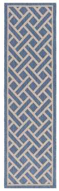 BLUE / LIGHT BEIGE