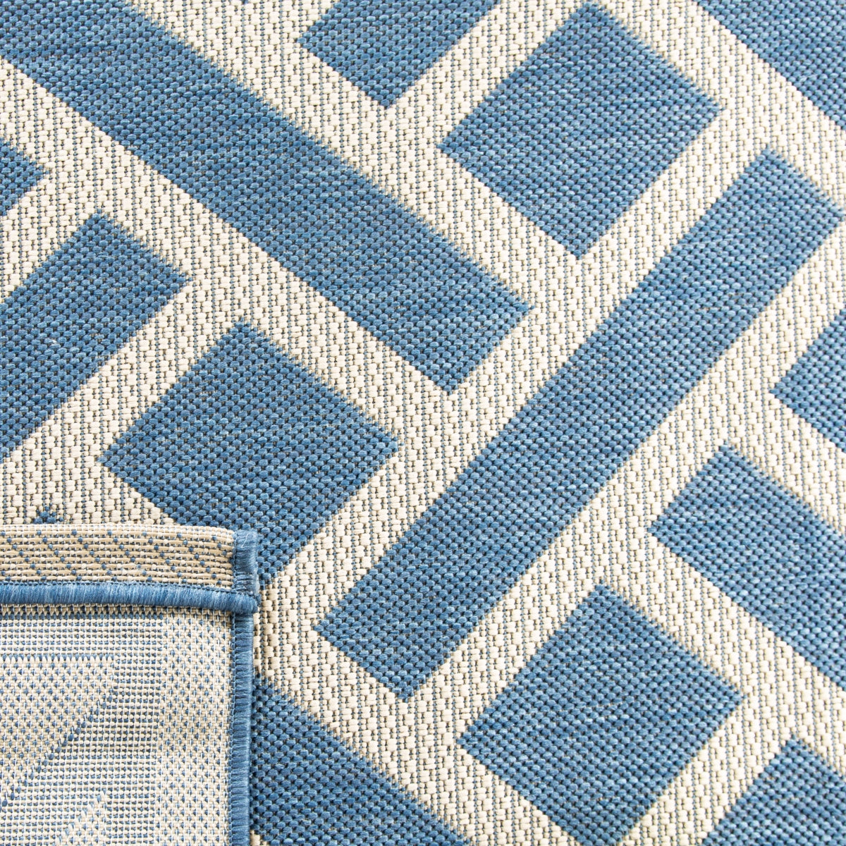 BLUE / LIGHT BEIGE
