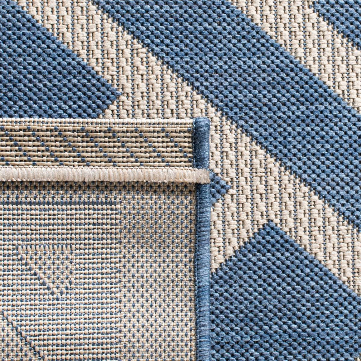 BLUE / LIGHT BEIGE