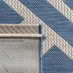 BLUE / LIGHT BEIGE