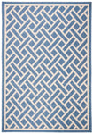 BLUE / LIGHT BEIGE