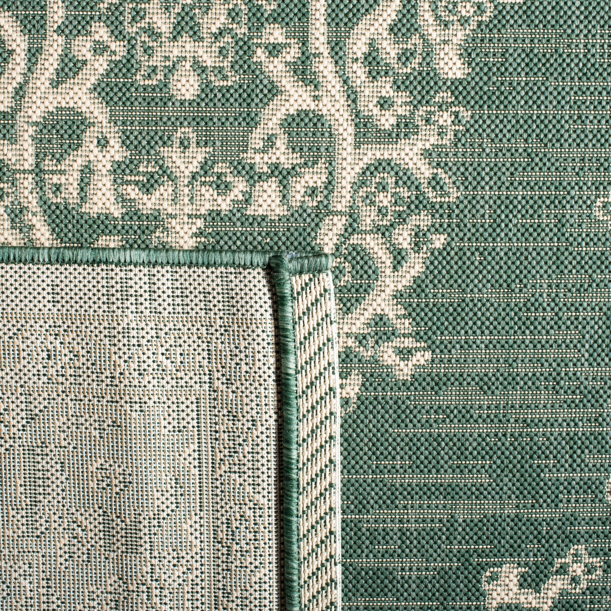 DARK GREEN / BEIGE