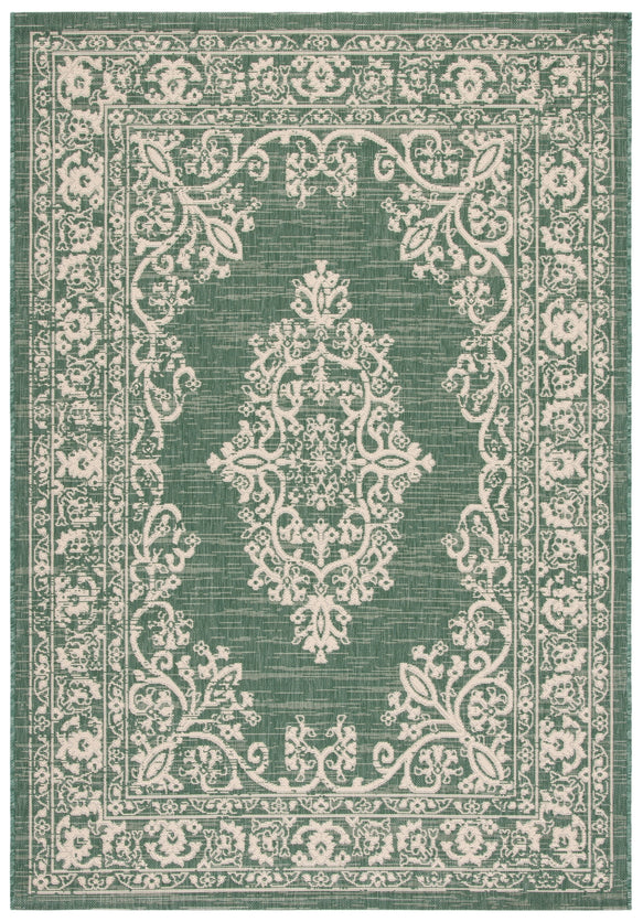DARK GREEN / BEIGE