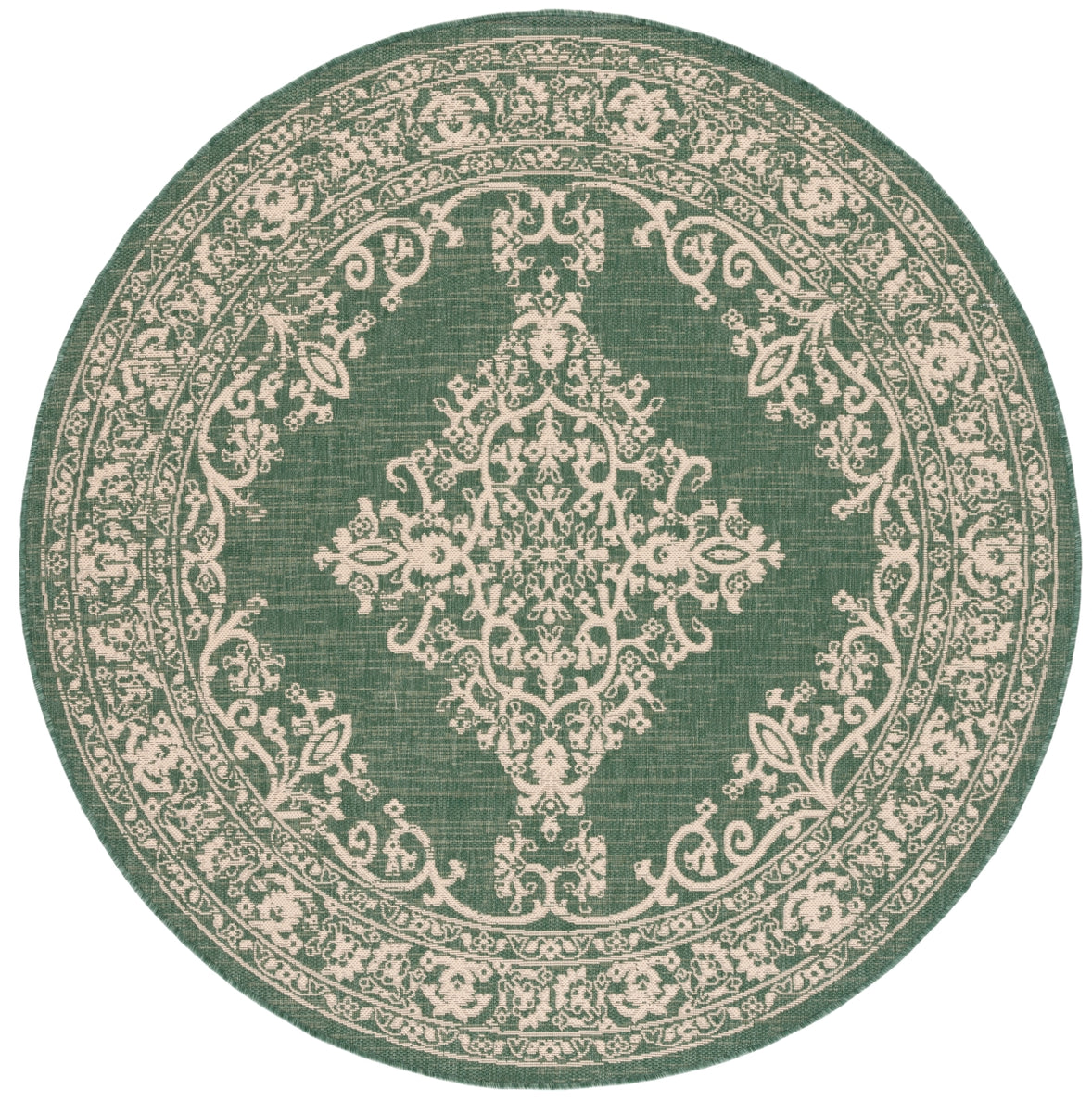 DARK GREEN / BEIGE