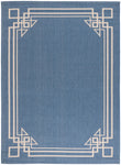 BLUE / LIGHT BEIGE