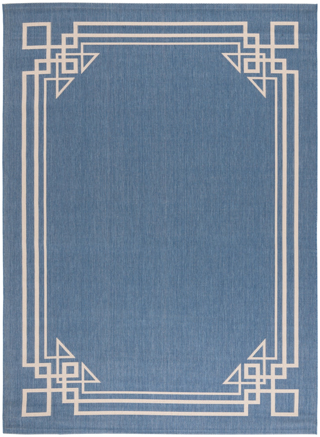 BLUE / LIGHT BEIGE