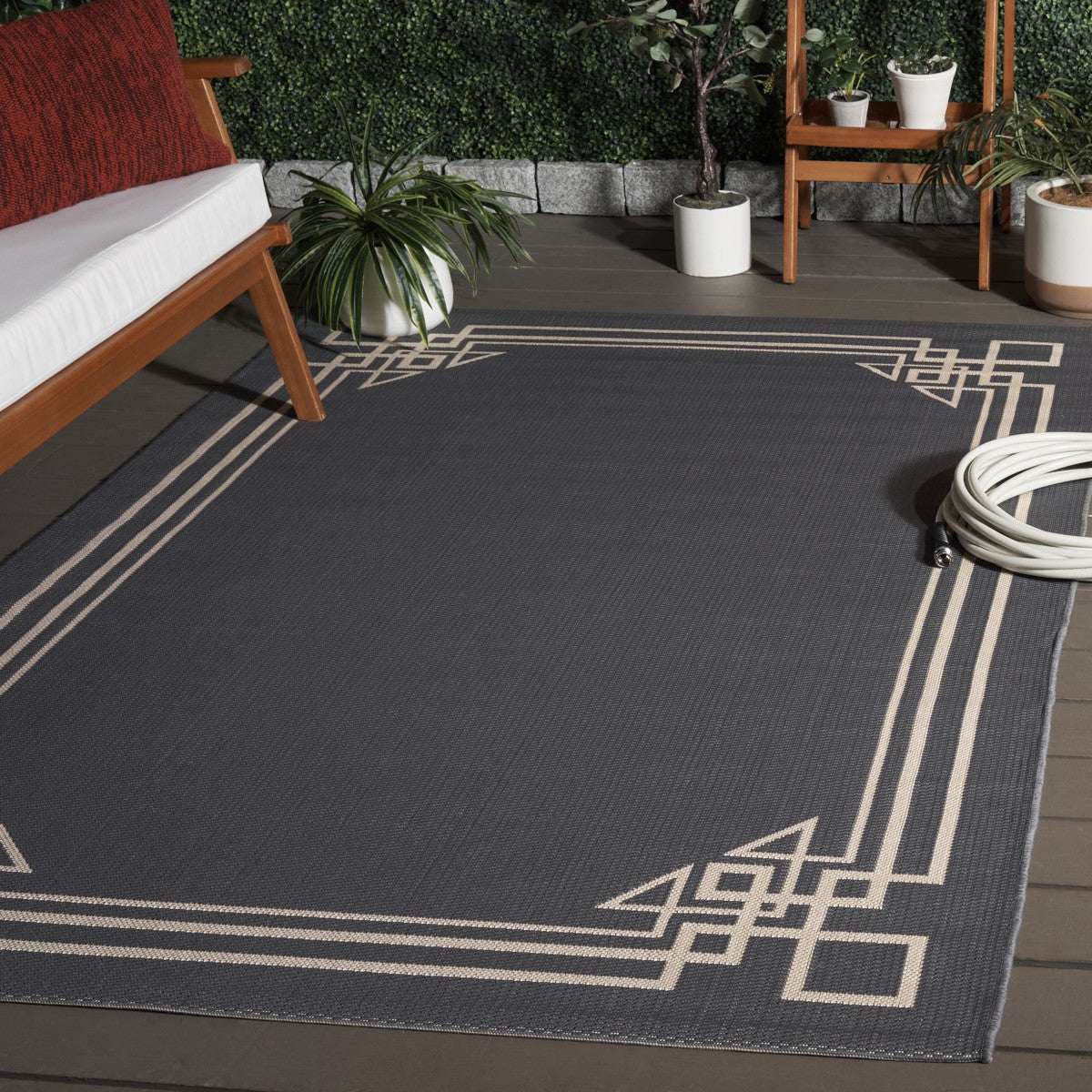 ANTHRACITE / LIGHT BEIGE