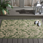 GREEN / CREME