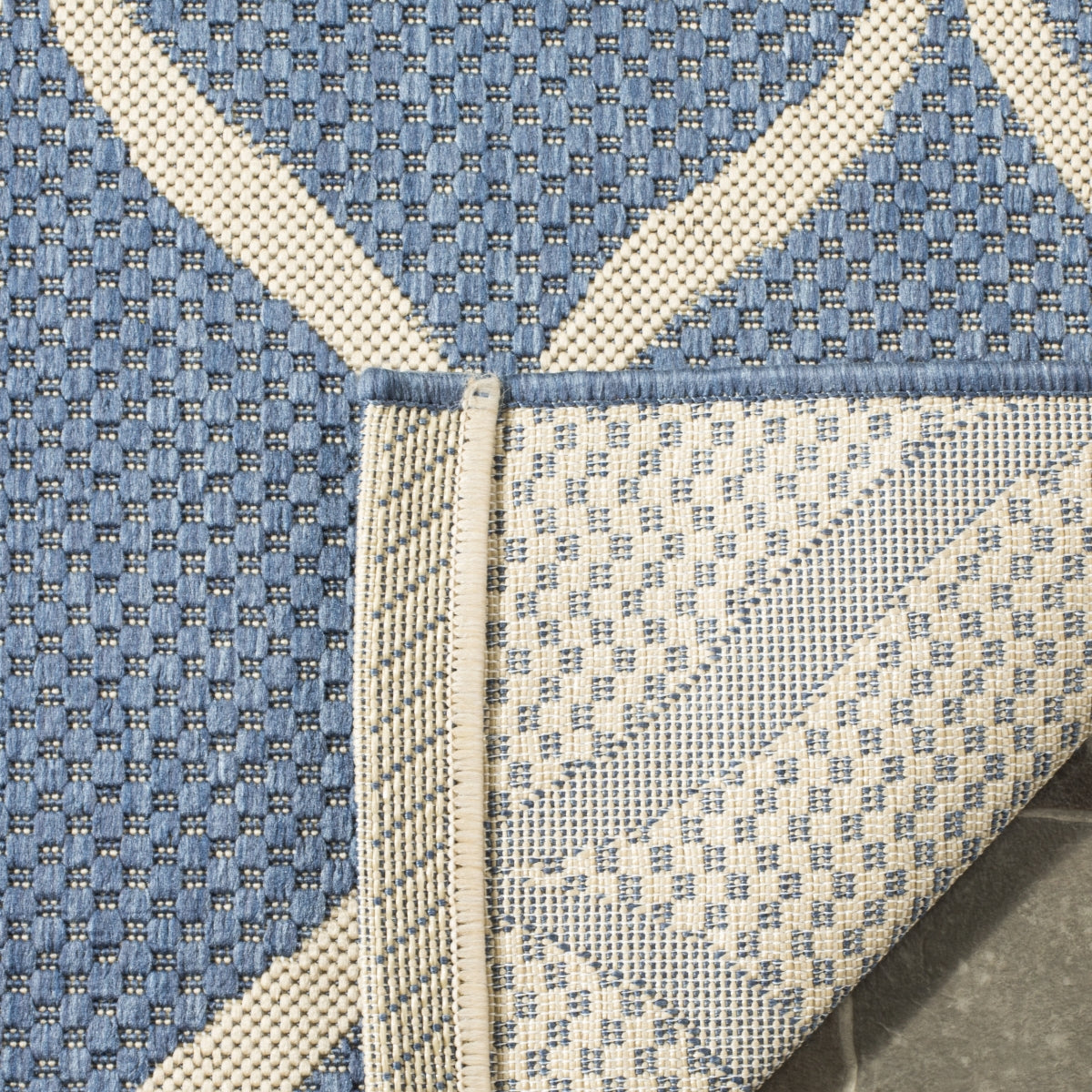 BLUE / BEIGE