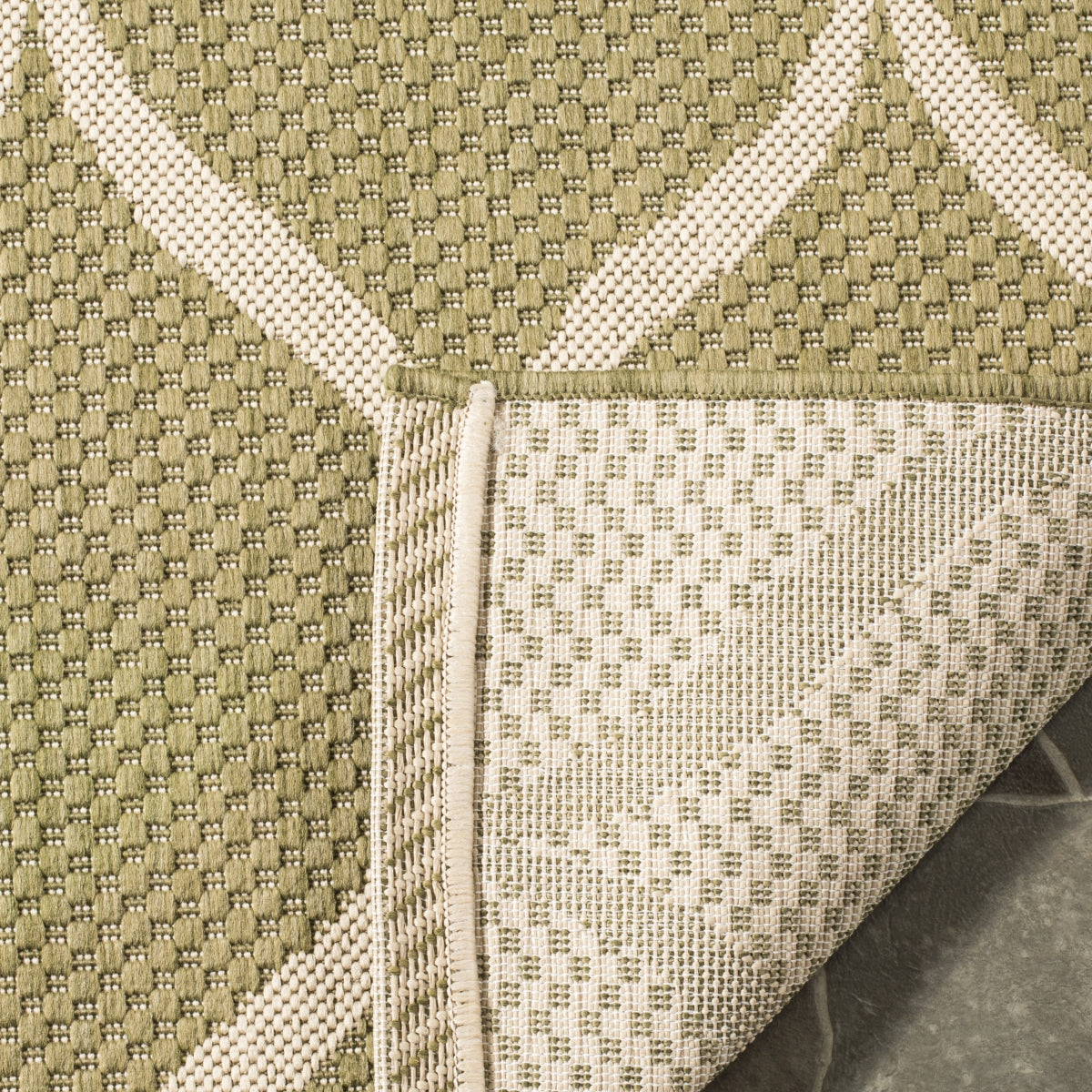 GREEN / BEIGE