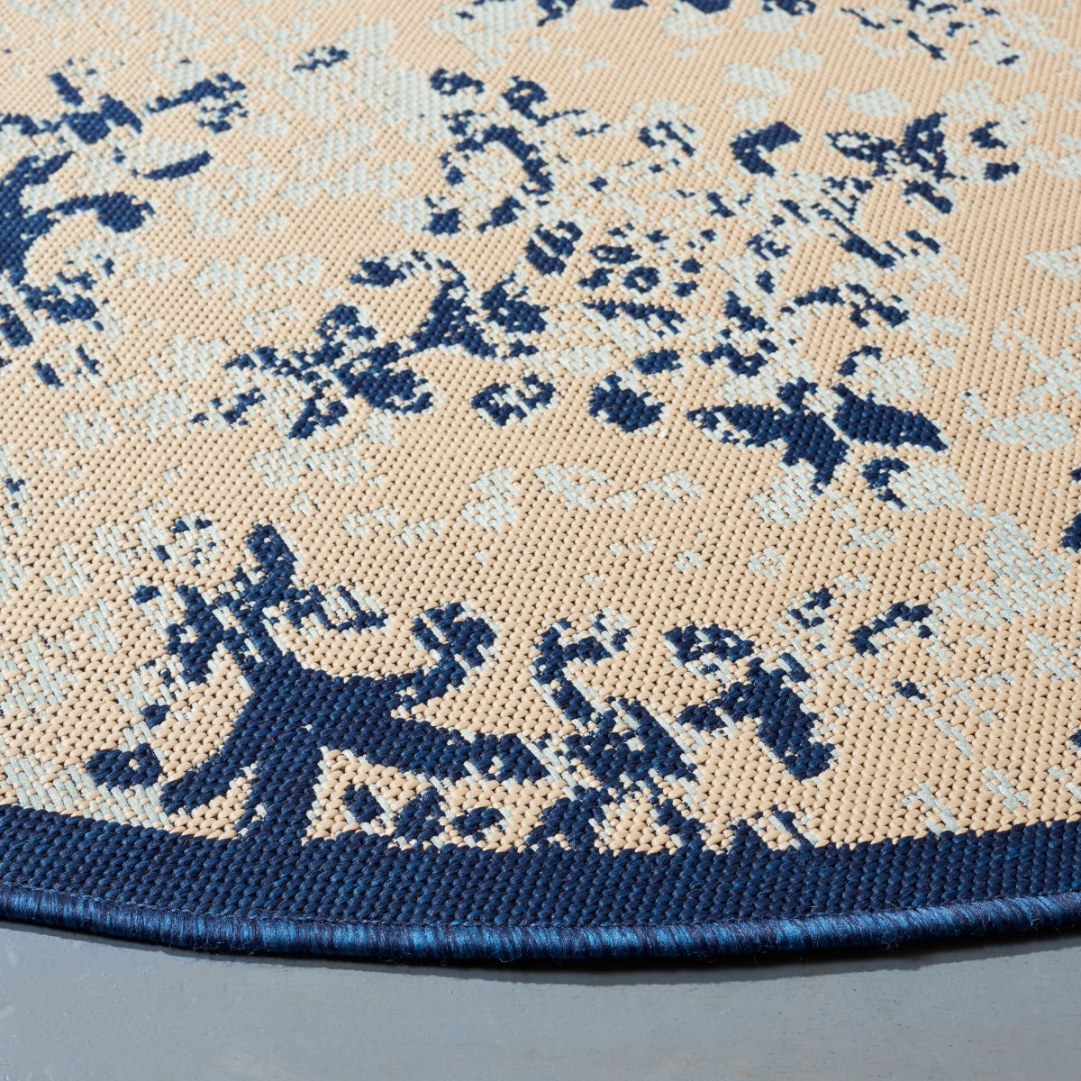 IVORY / NAVY