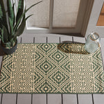 DARK GREEN / BEIGE