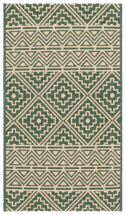 DARK GREEN / BEIGE