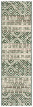 DARK GREEN / BEIGE