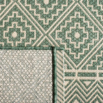 DARK GREEN / BEIGE