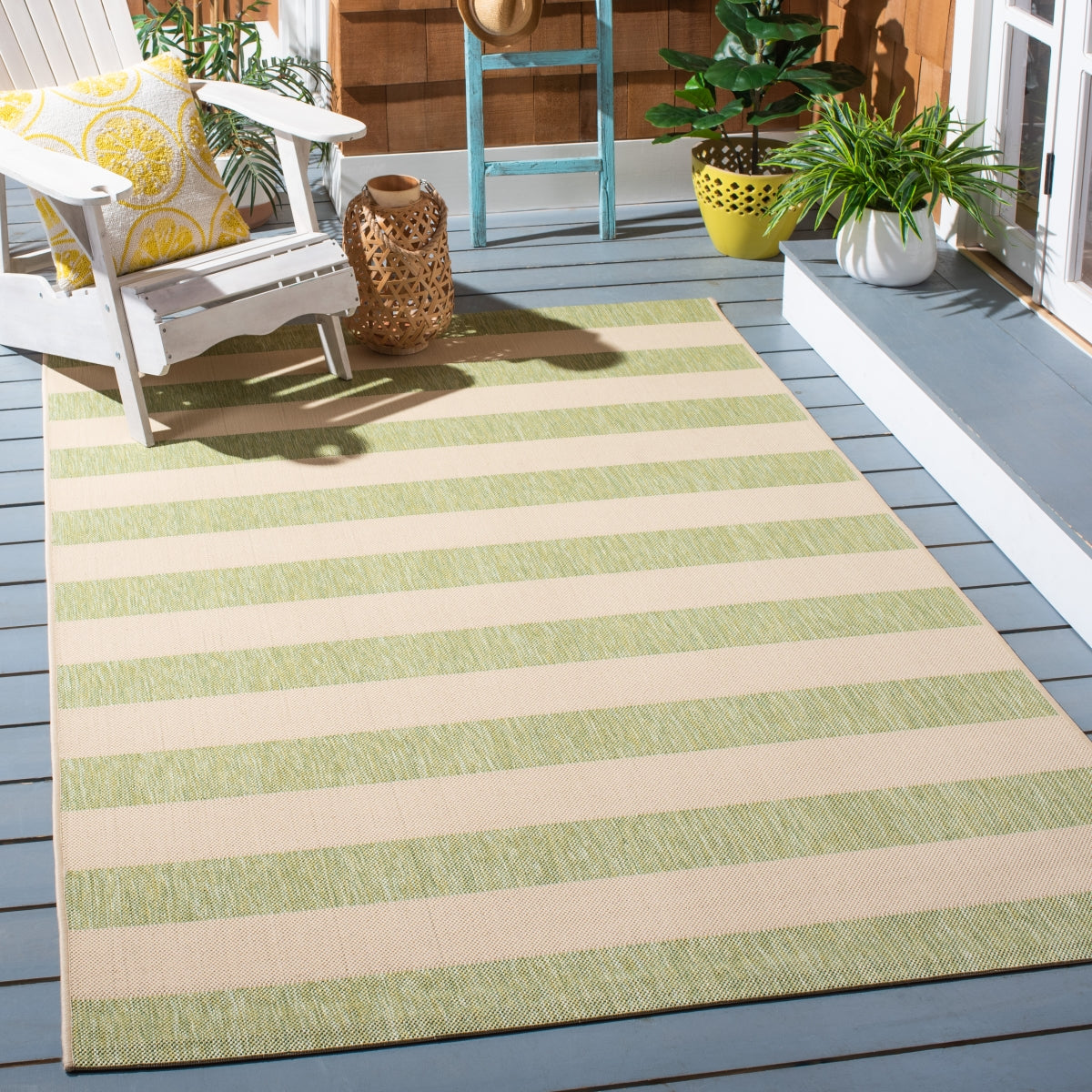 BEIGE / SAGE GREEN