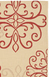 CREME / RED