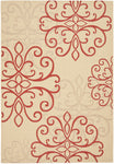 CREME / RED