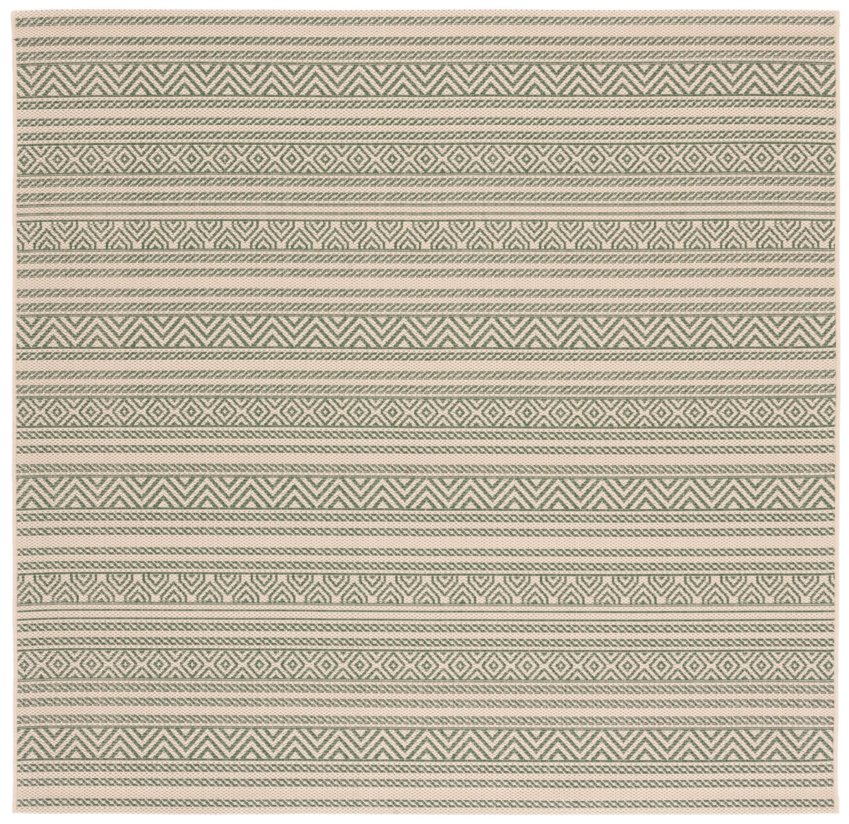 BEIGE / DARK GREEN