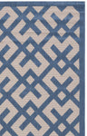BEIGE / BLUE