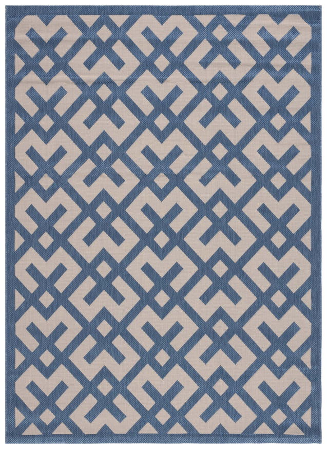 BEIGE / BLUE