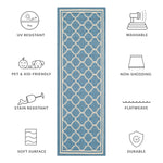 BLUE / BEIGE