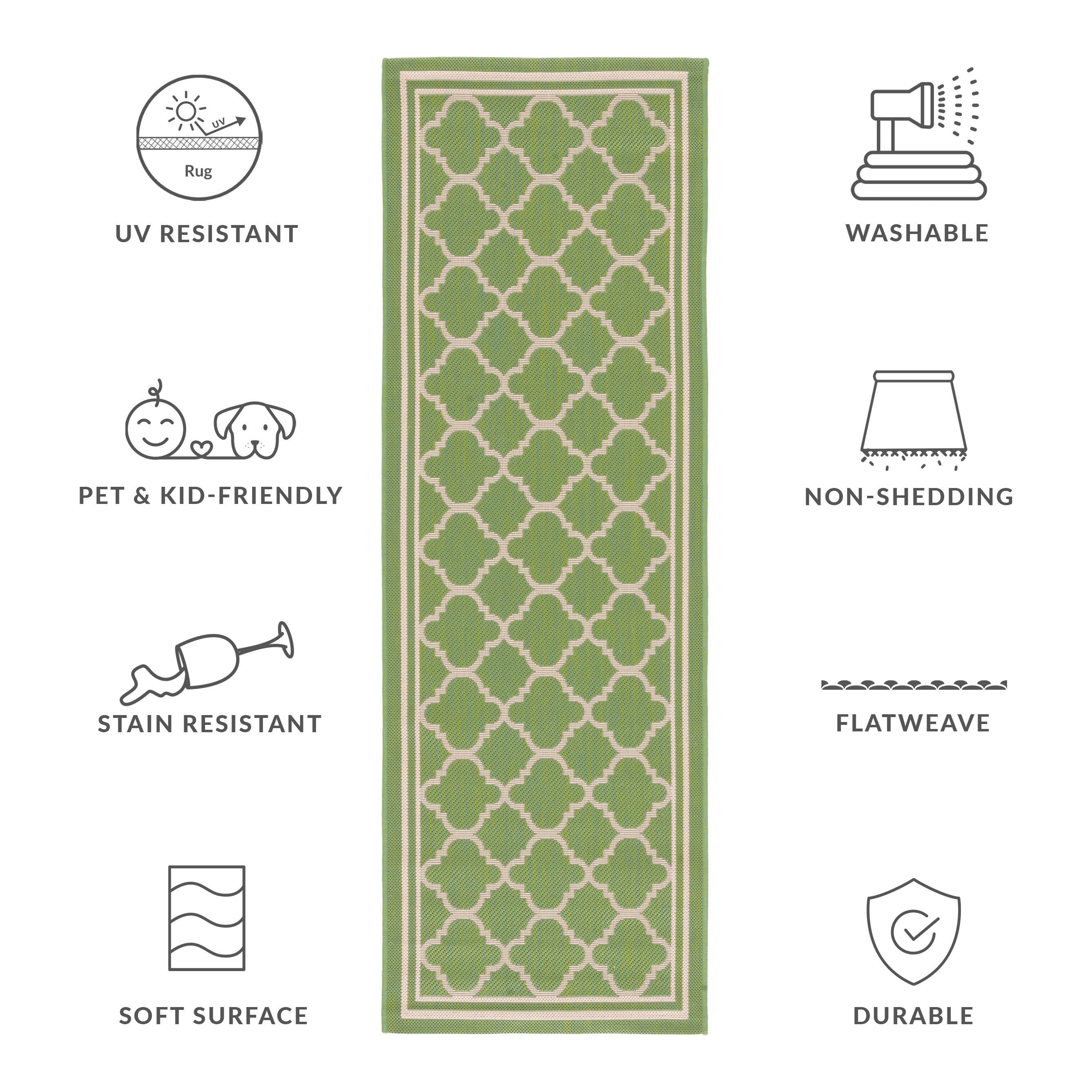 GREEN / BEIGE