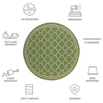 GREEN / BEIGE