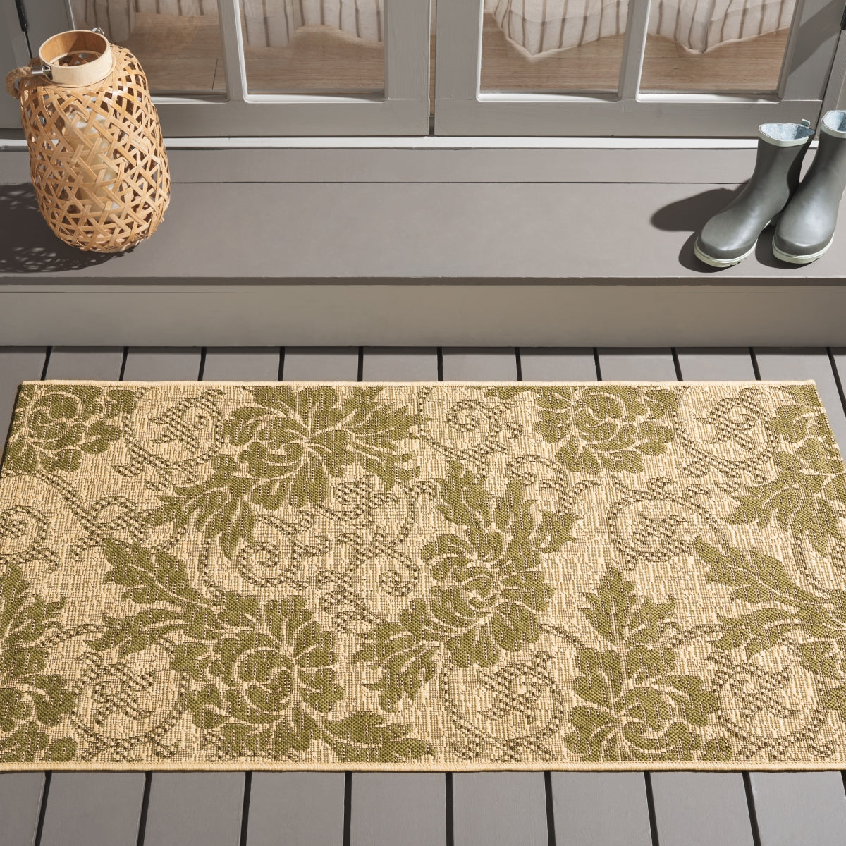 CREAM / GREEN
