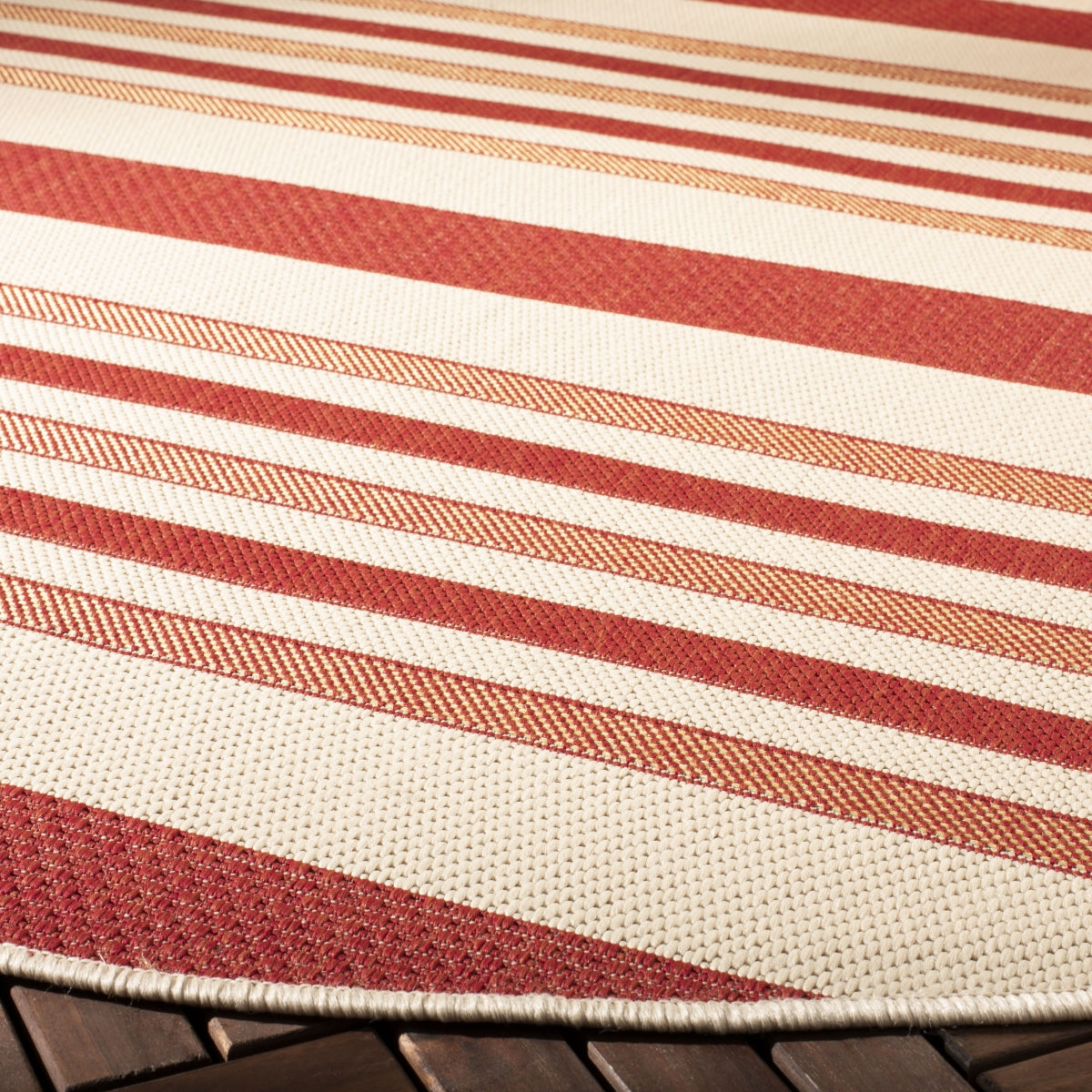 BEIGE / RED