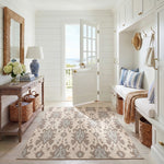 BEIGE DK BEIGE / AQUA WEFT