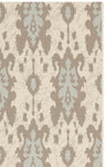 BEIGE DK BEIGE / AQUA WEFT