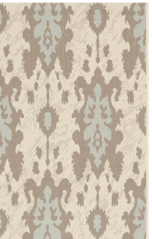 BEIGE DK BEIGE / AQUA WEFT