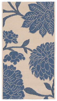 BEIGE / BLUE