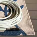 BEIGE / BLUE