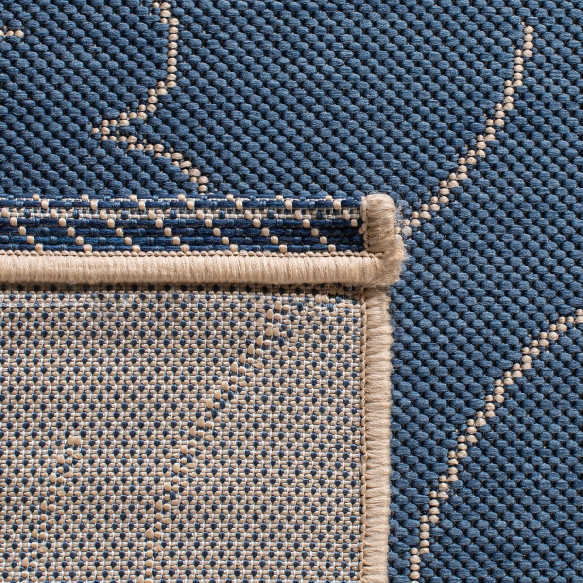 BEIGE / BLUE