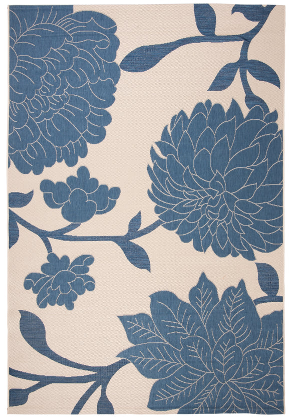 BEIGE / BLUE