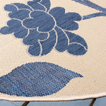 BEIGE / BLUE