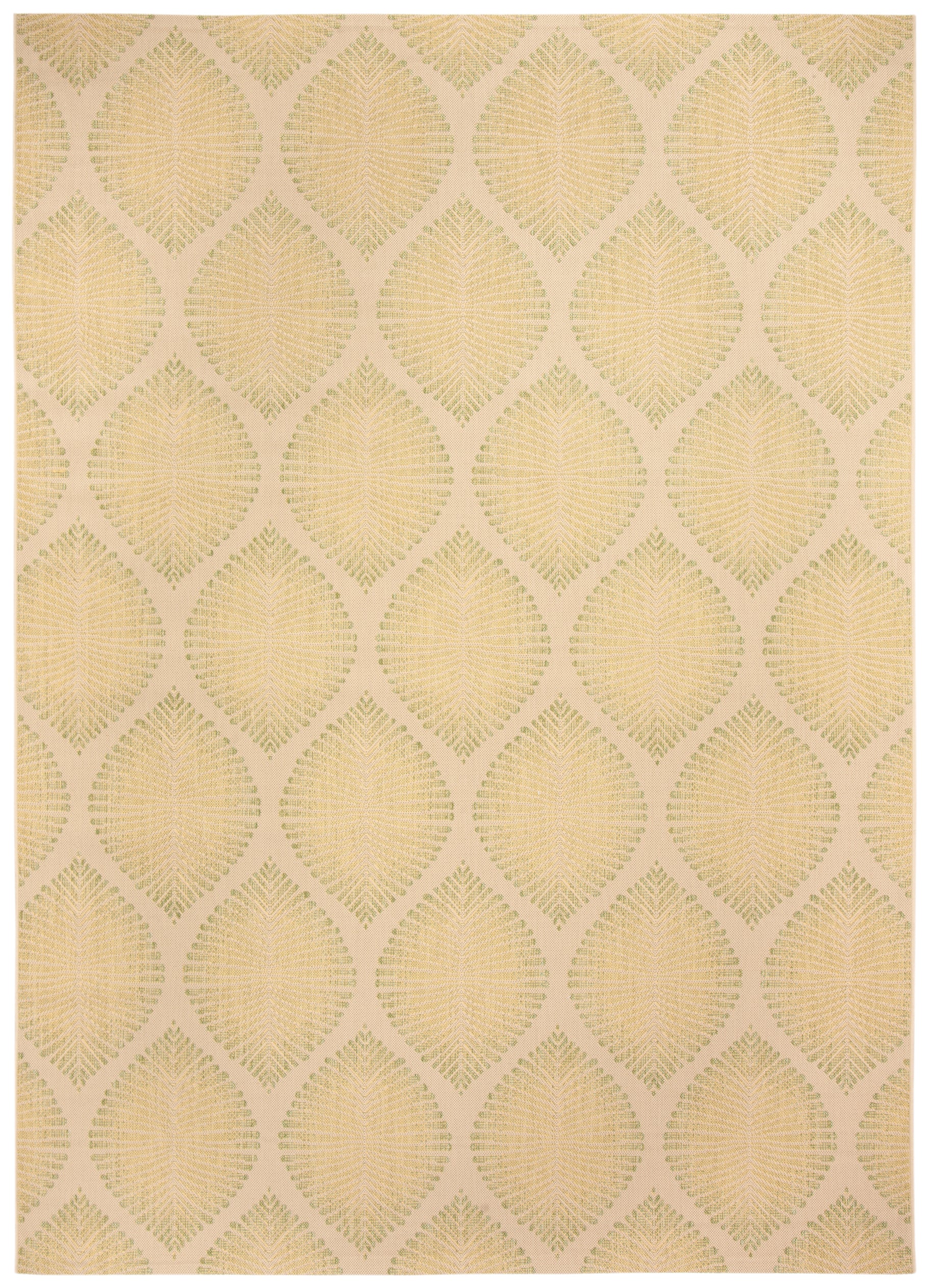 GREEN / IVORY