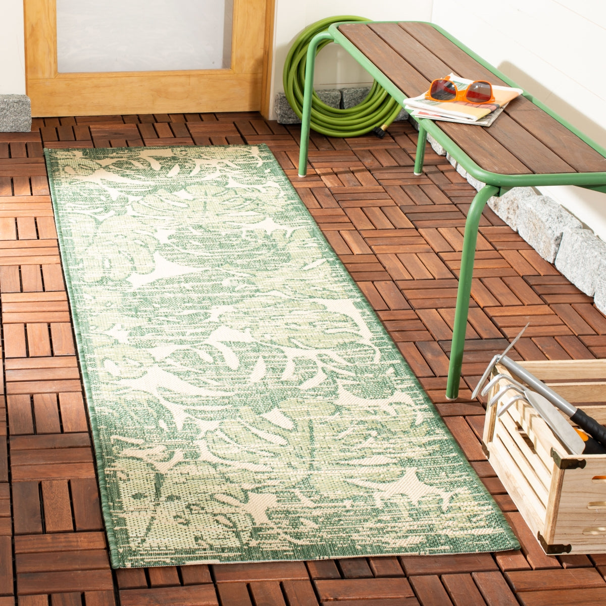 BEIGE / GREEN