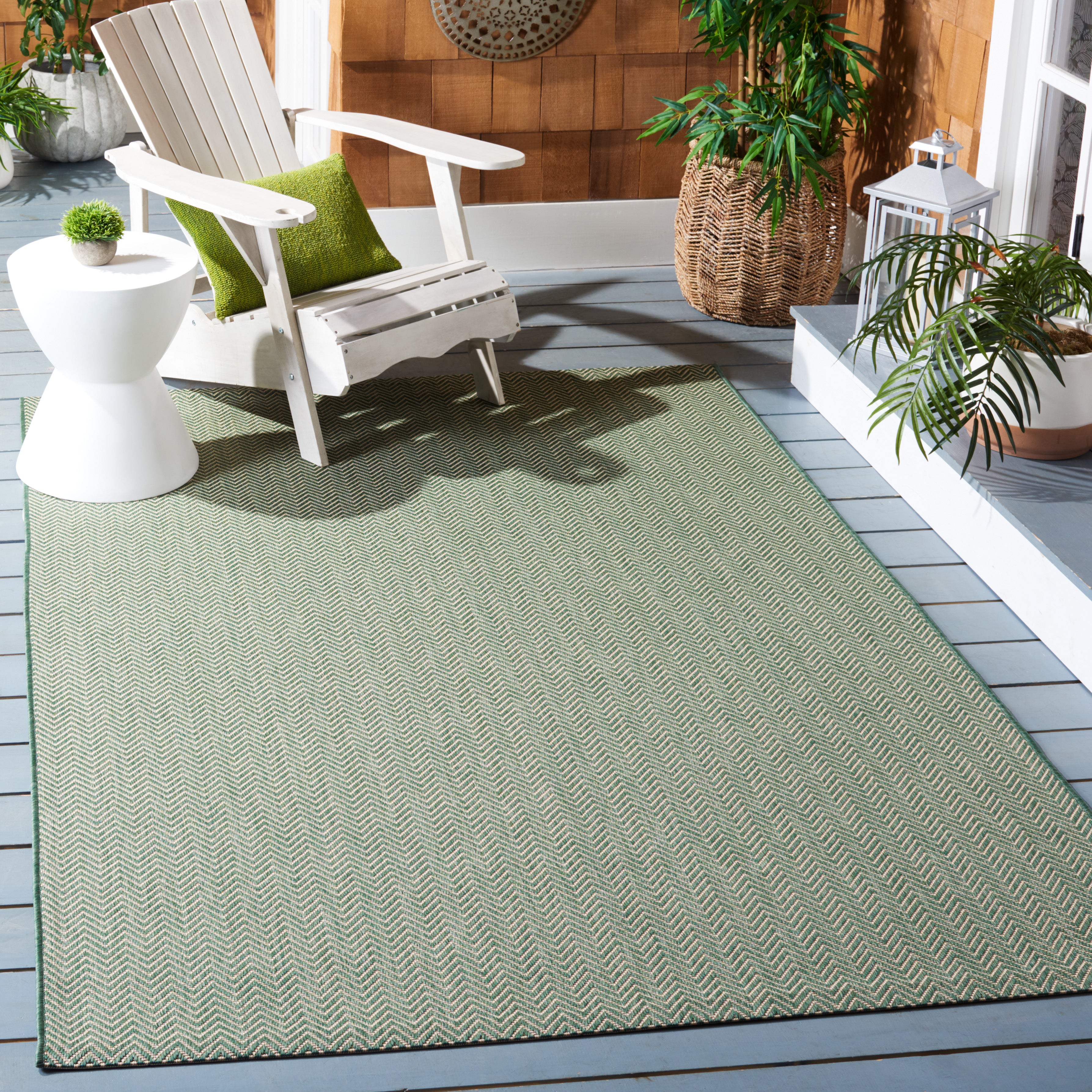 DARK GREEN / BEIGE