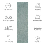 AQUA / GREY