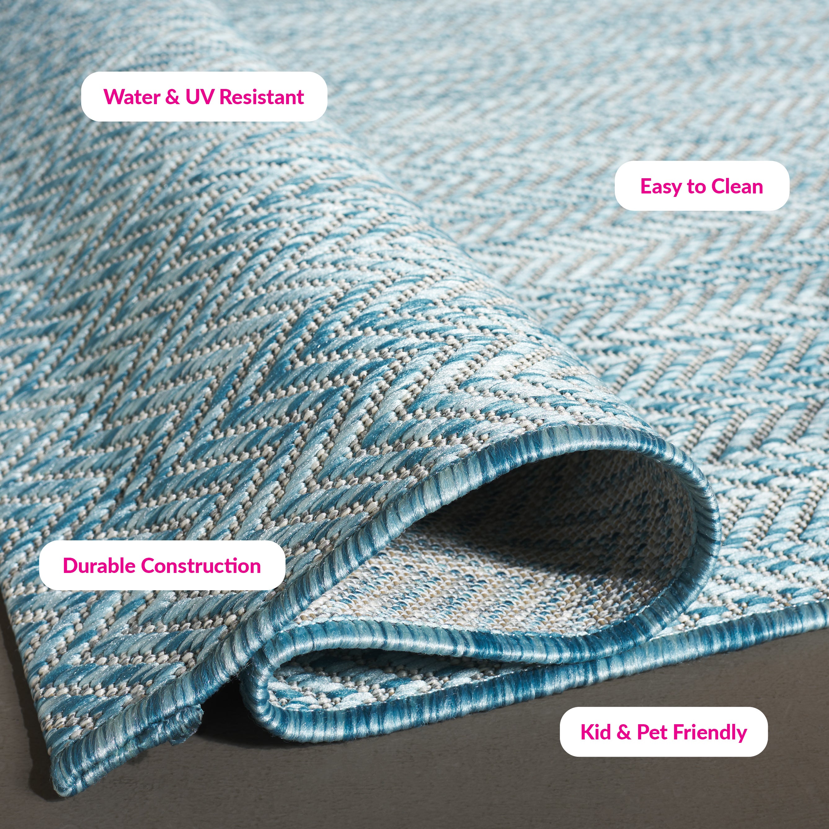 AQUA / GREY