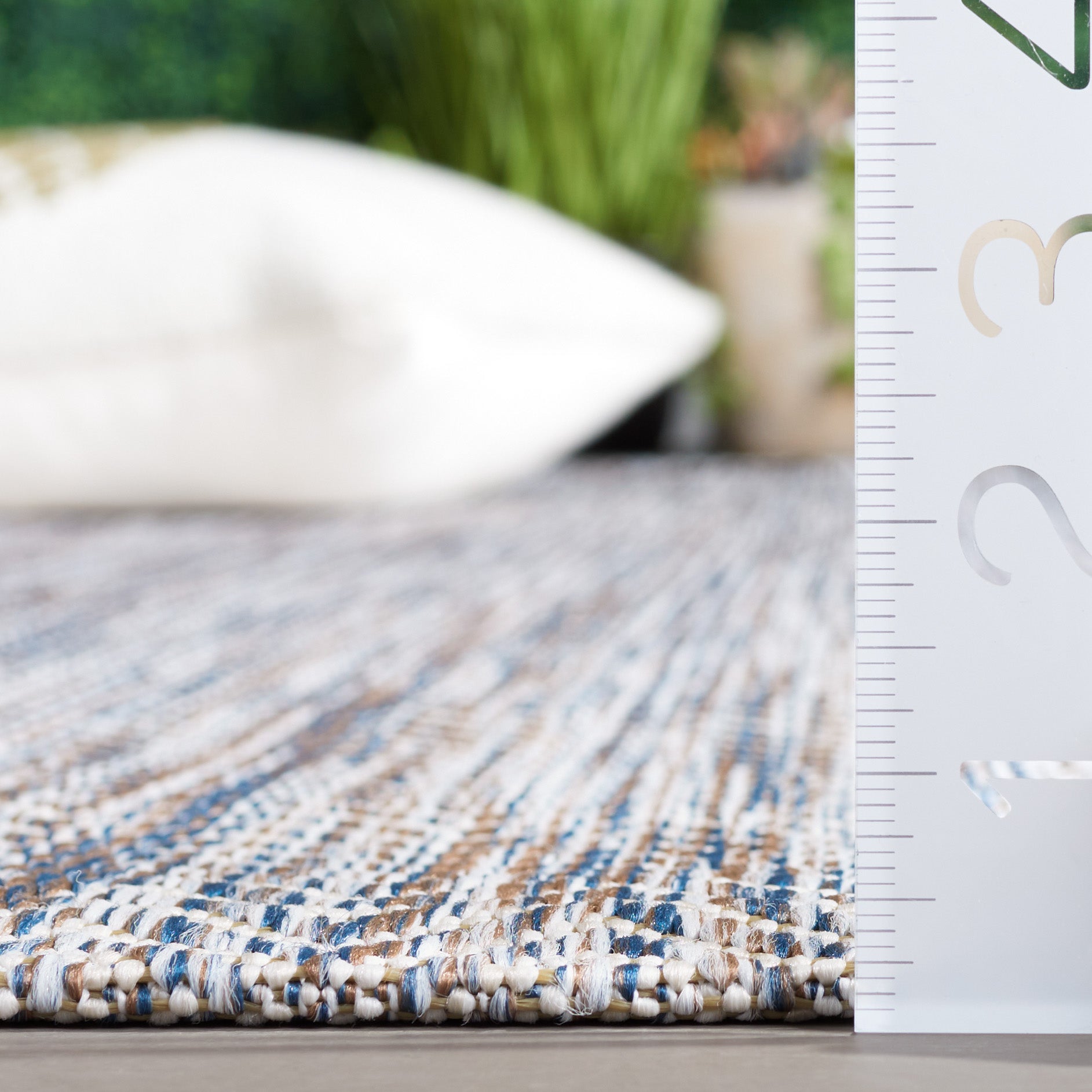 IVORY BLUE / BEIGE