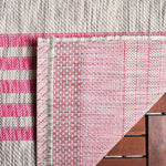 LIGHT GREY / FUCHSIA