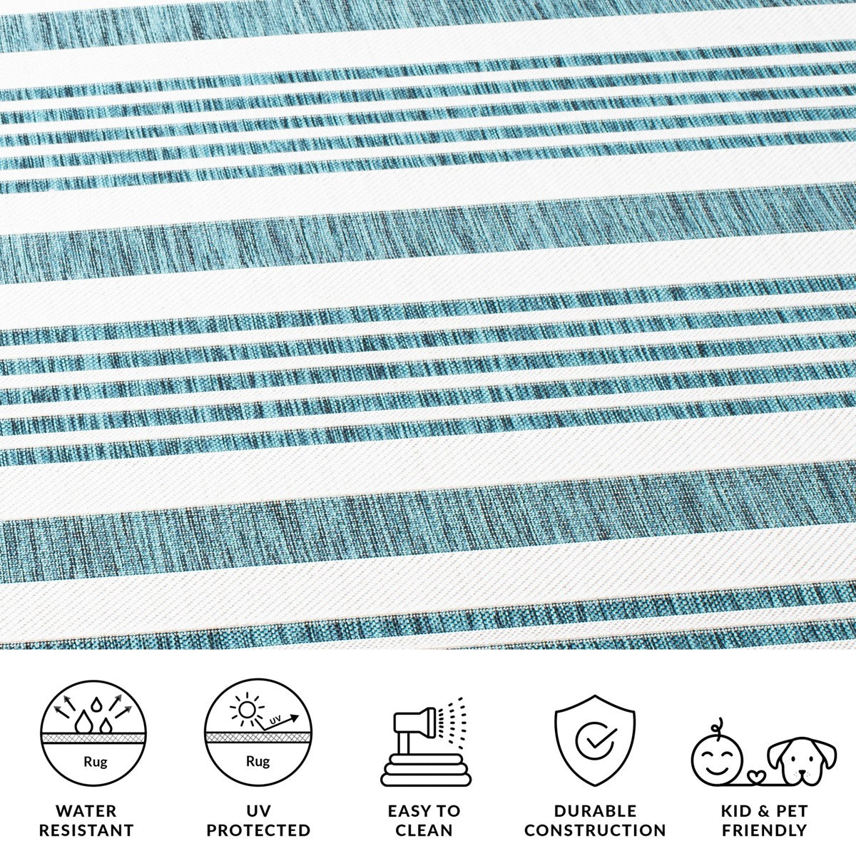IVORY / TEAL