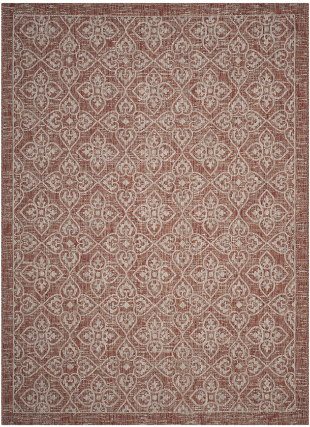 RUST / LIGHT GREY