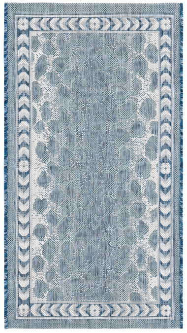 BLUE / IVORY