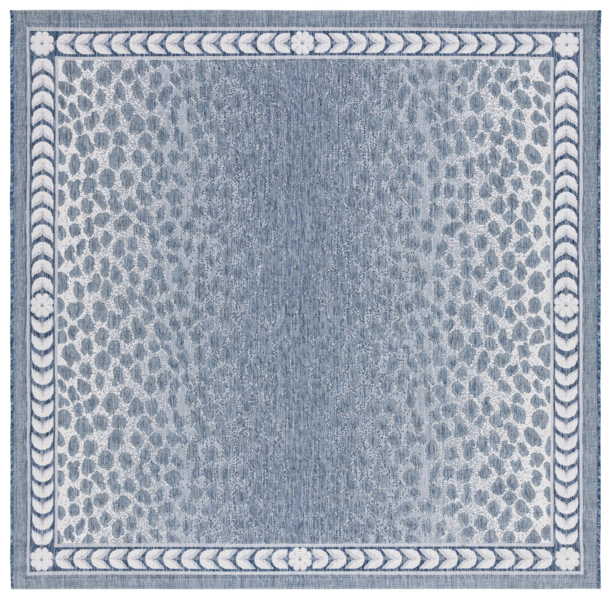 BLUE / IVORY